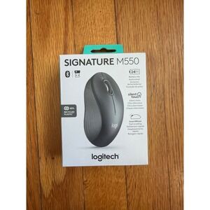 Logitech Signature M550 Wireless Silent Mouse Bluetooth Logi Bolt Graphite
